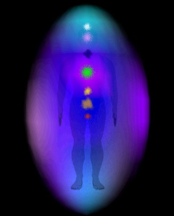 Indigo aura portrait