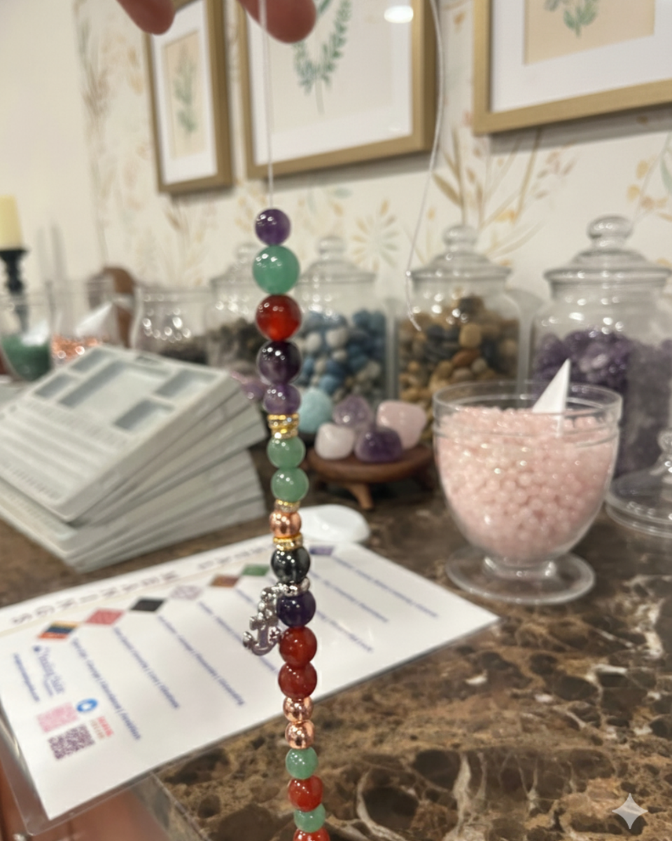 Hands Holding Crystal