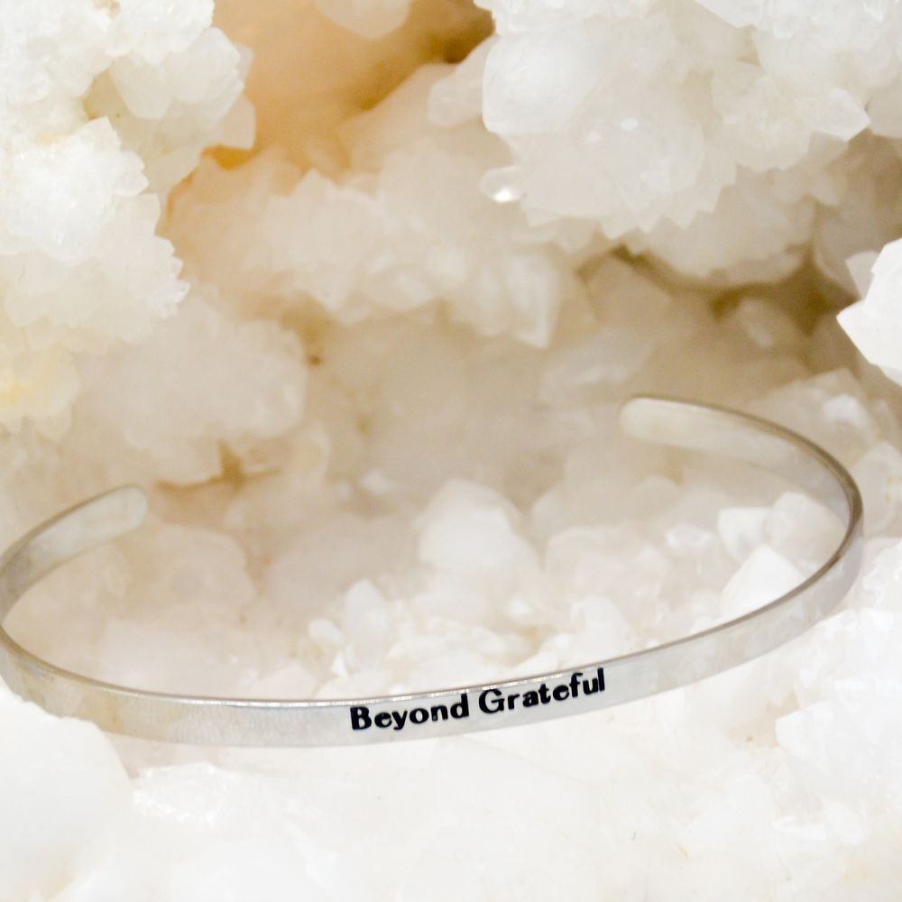 Beyond Grateful – Empowerment Echoes Cuff Bracelet