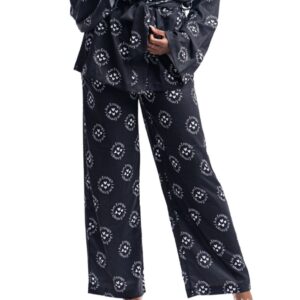 "I Am Enough" High Waist Pants Black – Comfort Meets Confidence