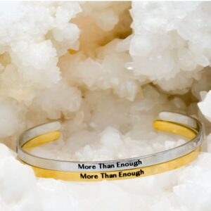 More Than Enough – Empowerment Echoes Cuff Bracelet