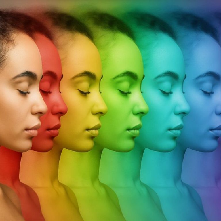 Aura photography portrait of a woman showing chakra colors and energy fields—My Healing Suite, National Harbor, MD